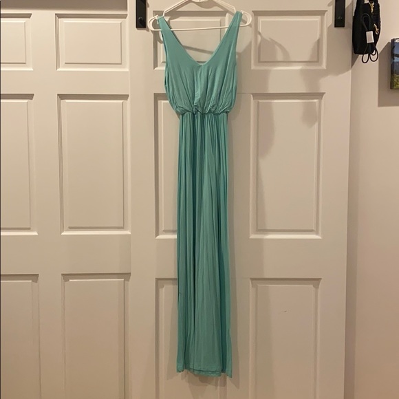 Mint Green Maxi Dress - Picture 3 of 4